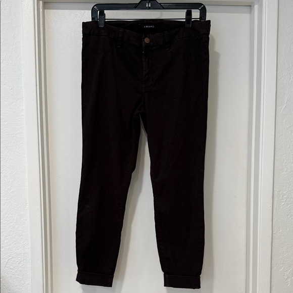 J Brand Faded Black Stretch Skinny Pants Sz 31 - Picture 2 of 9